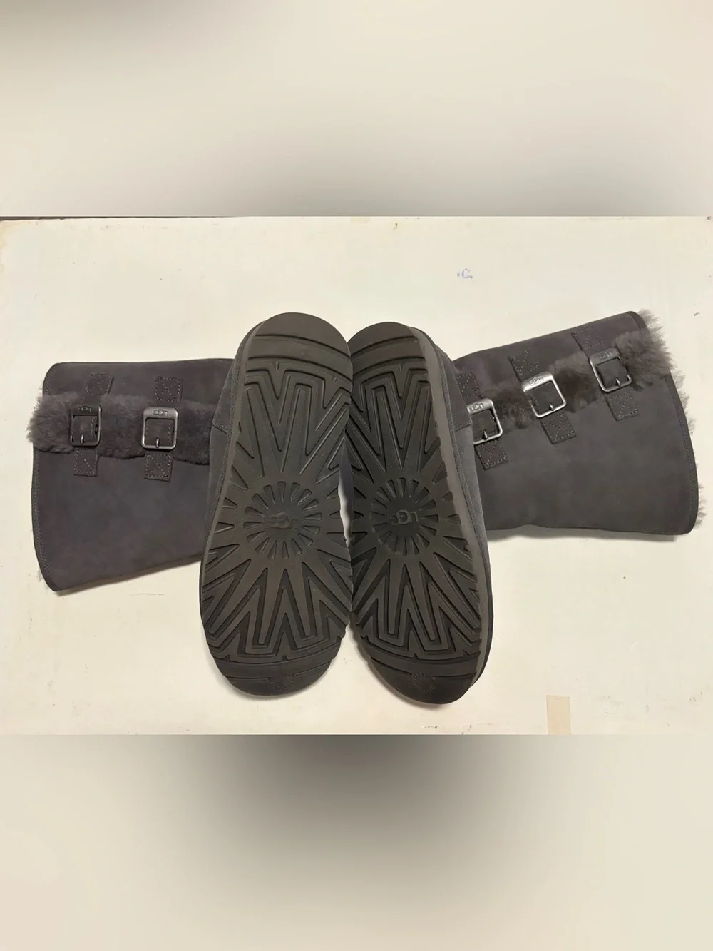 The UGG Women's Klea Boot in Charcoal Grey